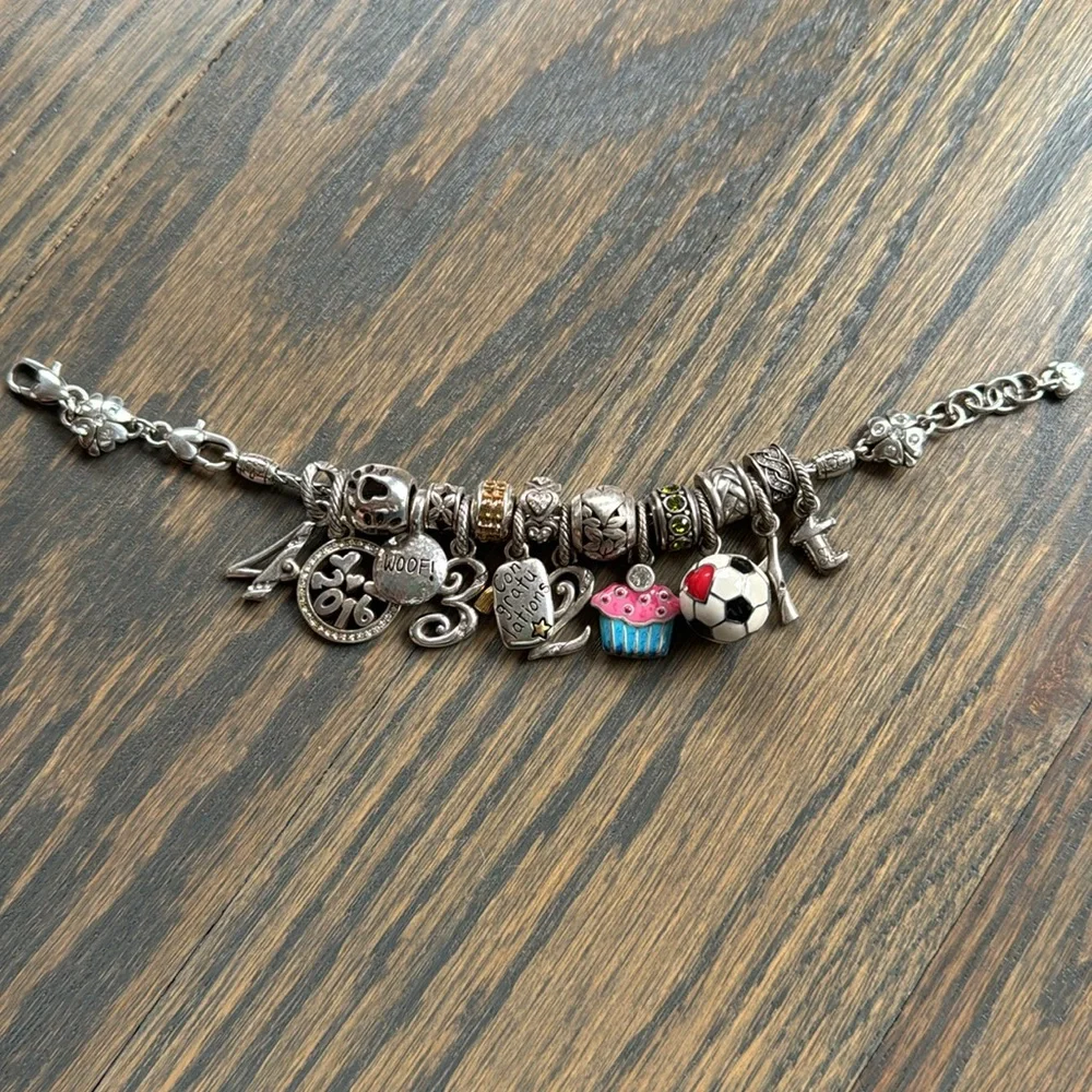 Brighton Silver Number “3” Charm - Picture 4 of 4